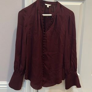 Maroon Josie Blouse